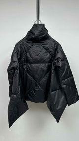 Haat Embroidered Oversized Kimono Down Jacket