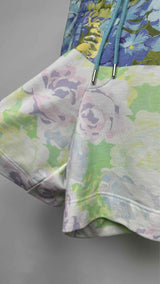 Dries Van Noten Floral-printed Easy Shorts