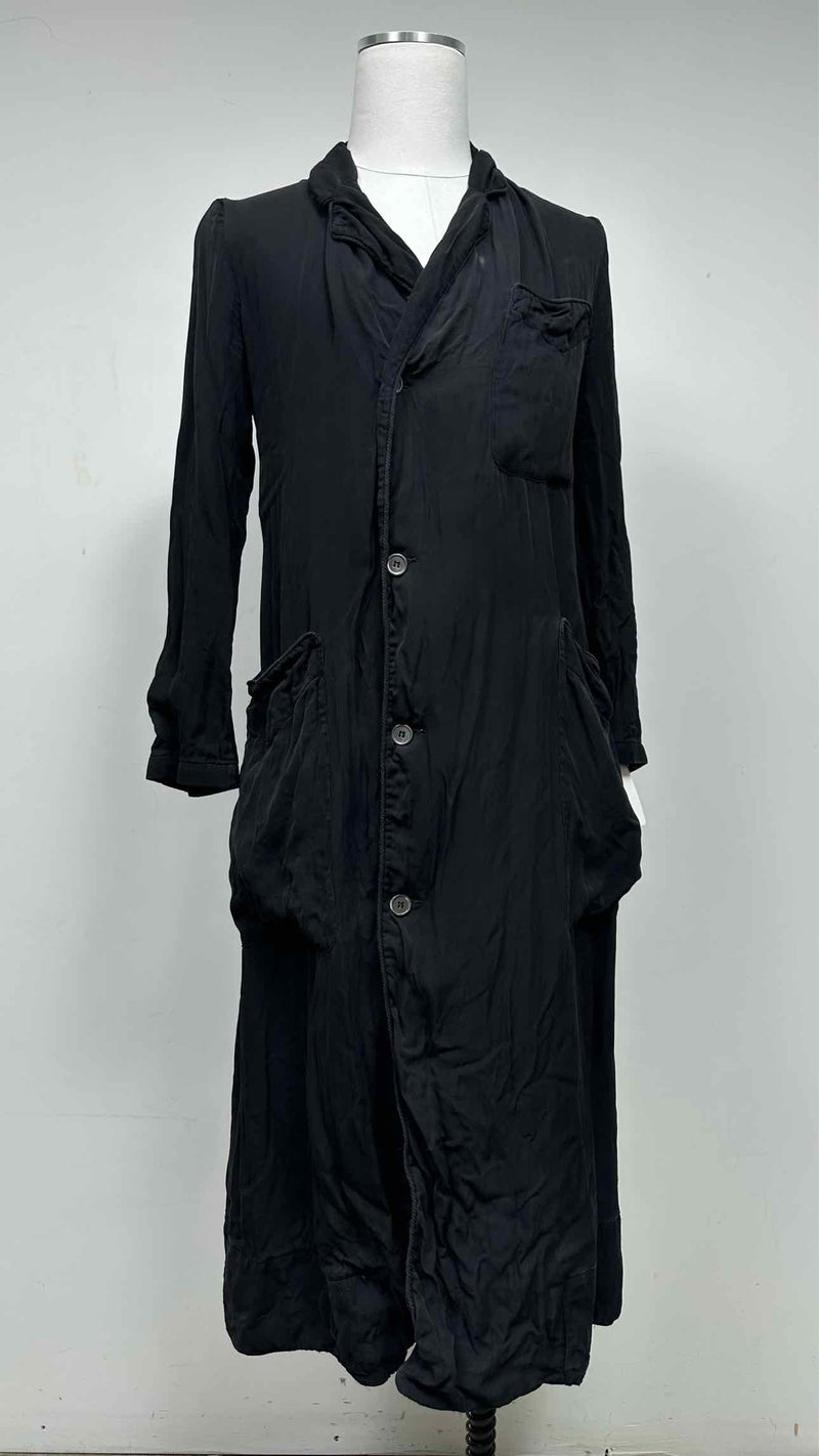 Paul Harnden Double-breast Silk Wrinkly Coat
