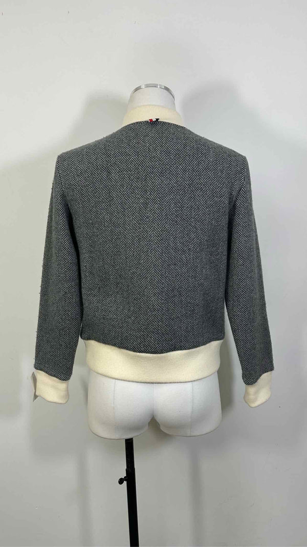 Thom Browne Knitted Bomber Jacket