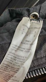 DRKSHDW Padded Gradient Dip-dye Denim Jacket
