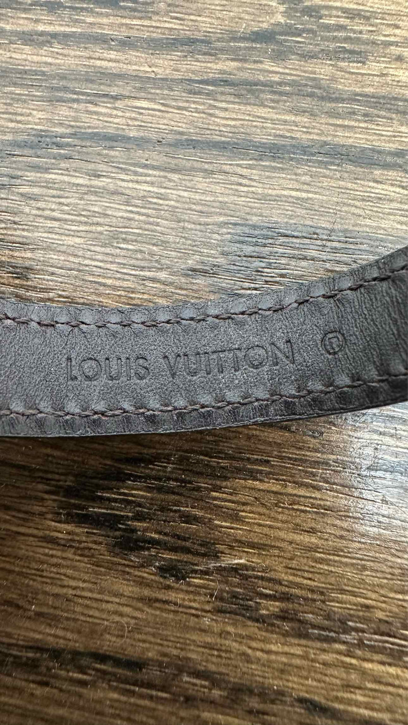 Louis Vuitton Monogram Leather Bracelet