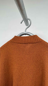 Eskander Oversized Wide V-neck Cashmere Sweater