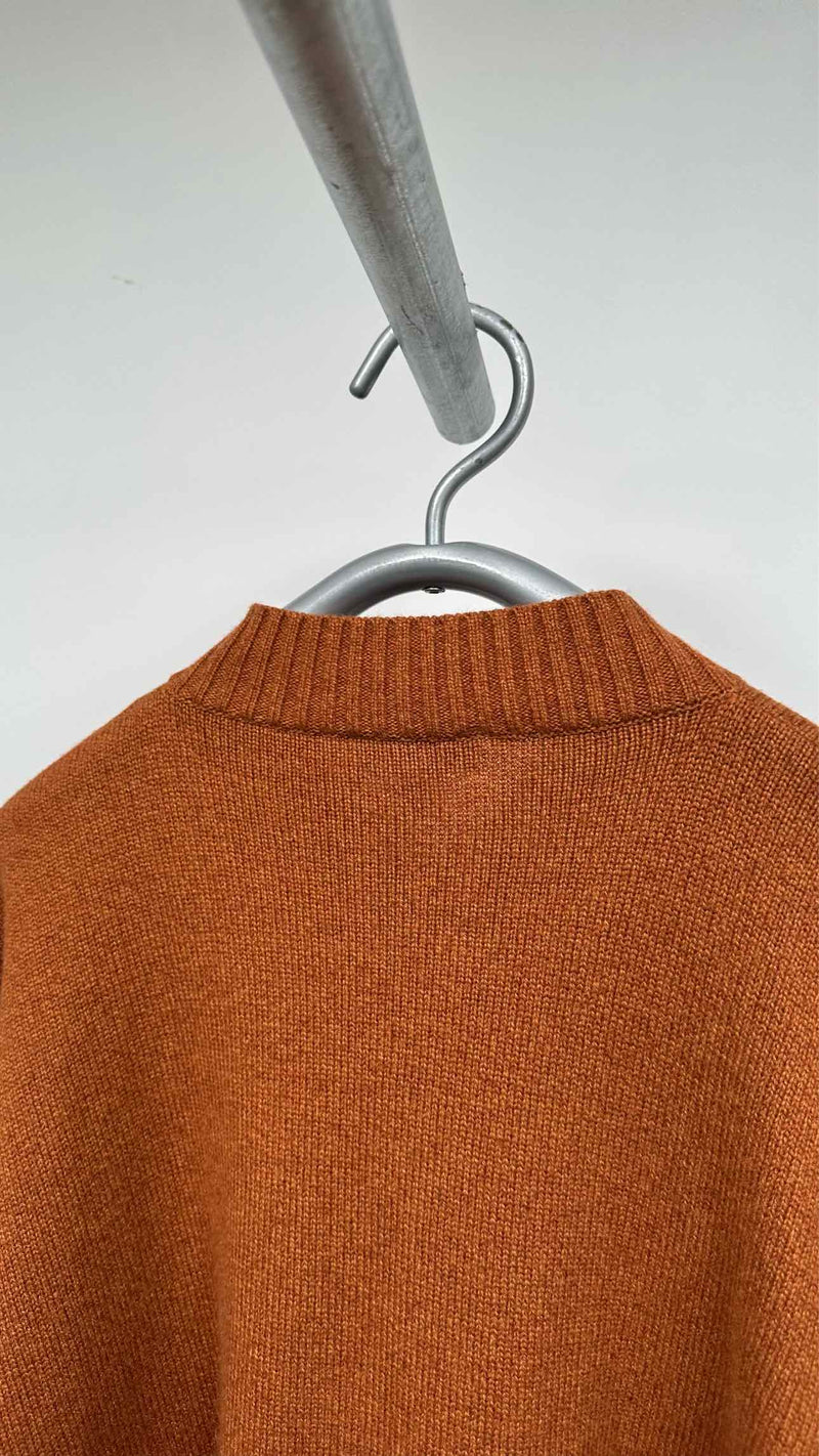 Eskander Oversized Wide V-neck Cashmere Sweater