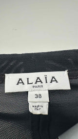 Alaia High-neck Zip-up Jacket