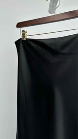 The Row Satin Skirt