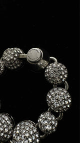 Balenciaga Le Cagole Crystal Bracelet