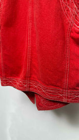 Dries Van Noten Medal-embroidered Denim Vest