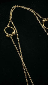 JW Anderson Multi-Pierce Long Necklace