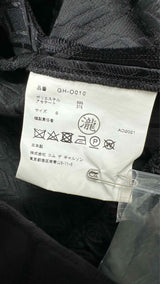 Comme Des Garcons S/S Bow-detailed Geometric Jacquard Maxi Dress