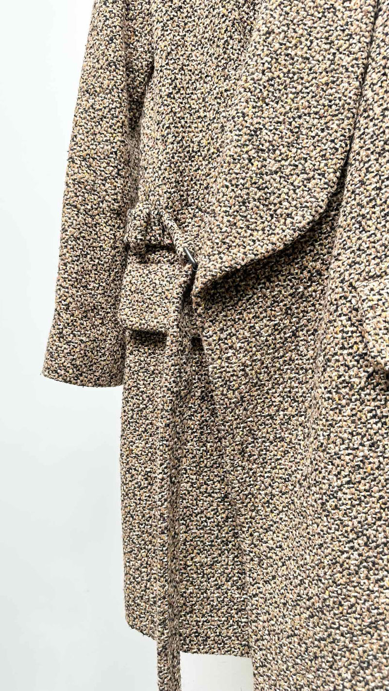 Chloe Tweed Wool Coat