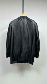 Y's for men Leather Blazer Jacket