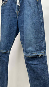 Sacai Zip-detailed Belted Jeans