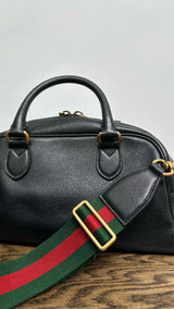 Gucci X Adidas Logo Duffle Bag