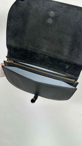 CELINE Leatehr Straped Crossbody Bag