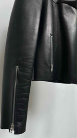 CELINE High-neck Leather Jacket