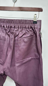 Rick Owens Easy Strobe Leather Pants