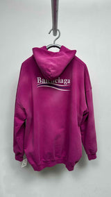Balenciaga Plitical Campaign Logo Hoodie