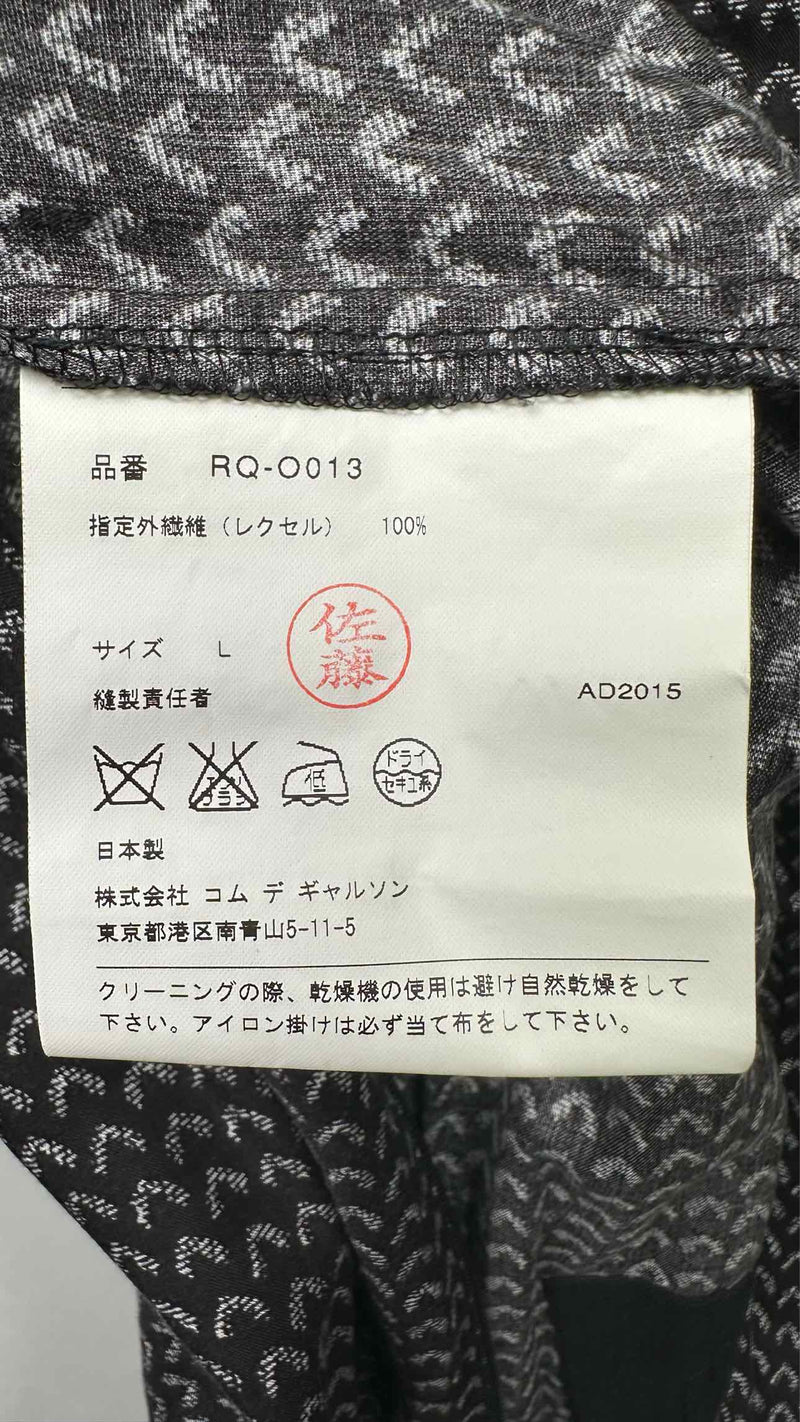 Comme Des Garcons Comme Des Garcons L/S Printed Dress