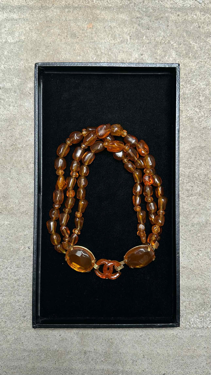 Chanel Amber-like Necklace