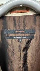 Ziggy Chen Textured Row-edge Blazer Jacket