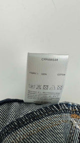 CMMAWEAR Lotus Double-knee Wide Jeans