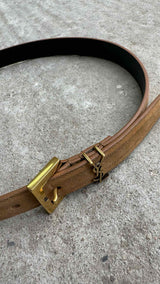 Saint Laurent Suede Belt