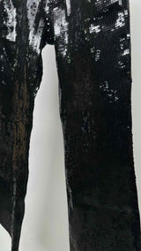 Saint Laurent Sequin Boot-cut Jeans