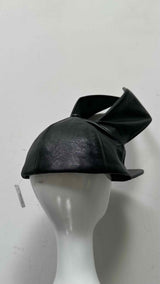 Comme Des Garcons Homme Plus Bunny Ears Leather Baseball Cap