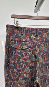 Comme Des Garcons Homme Plus Psychedelic-floral Pants