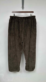 Men's Gabriela Coll Garments No.287 Corduroy Flap Pocket Wide Pants