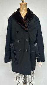 Prada Fur-lining Trench Coat