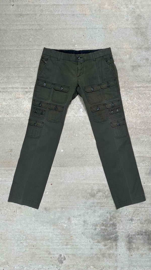 Dolce & Gabbana Multi-pocket Cargo Pants