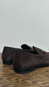 Tom Ford Sean Rennu-slot Suede Loafers