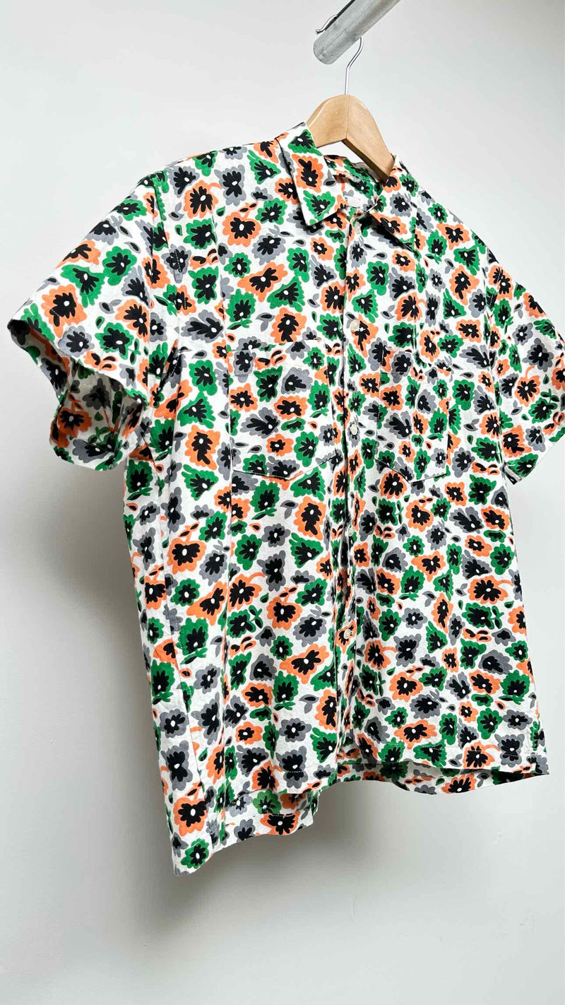Bode S/S Floral Shirt