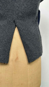 Comme Des Garcons Deconstructed Braided Knit Vest