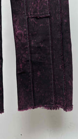 Acne Studios Tie-dye Raw end Pin-stripe Jeans