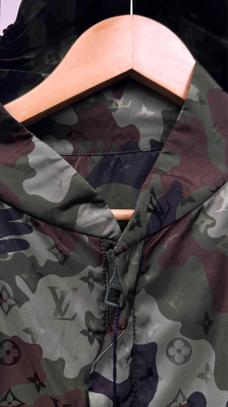 Louis Vuitton Camo Monogram Windbreaker