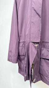 Loro Piana Leather-collar Drawstring Coat