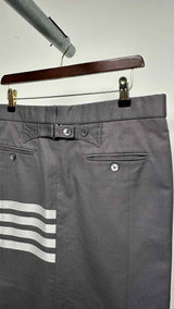 Thom Browne 4Bar Back-slit Long Skirt