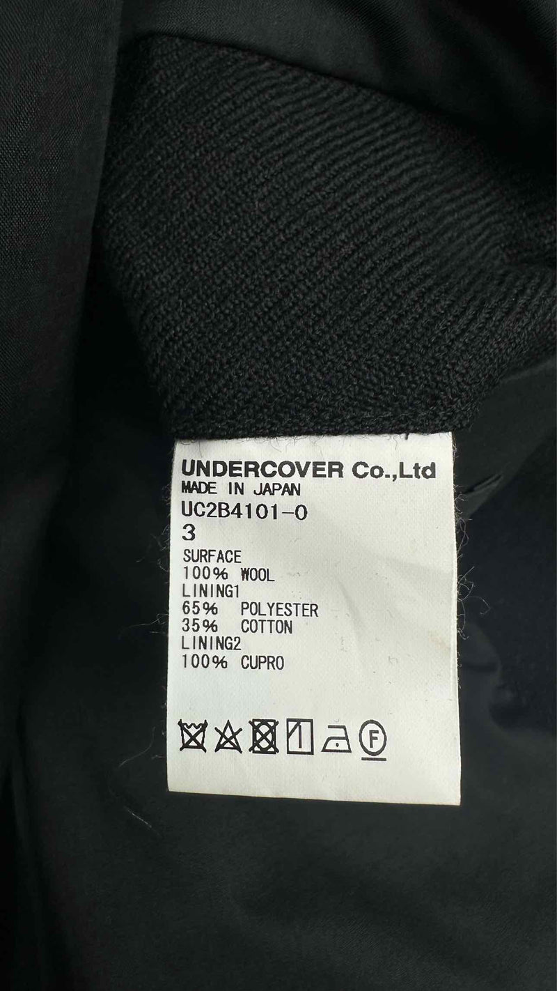 Undercover Patched Wool Blazer Jacket