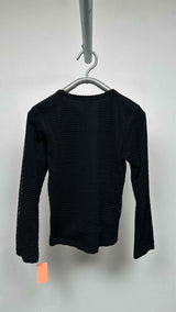 Comme Des Garcons L/S Mesh-layered Top