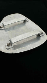 Vintage Silver-stone Belt Buckle