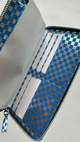 Comme Des Garcons Optical Check Long Wallet