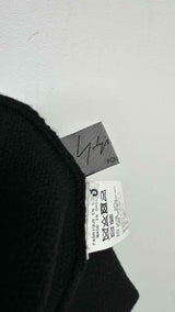 Yohji Yamamoto Pour Homme Leather-string Oversized Sweater