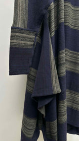 Issey Miyake L/S Border Knit Dress