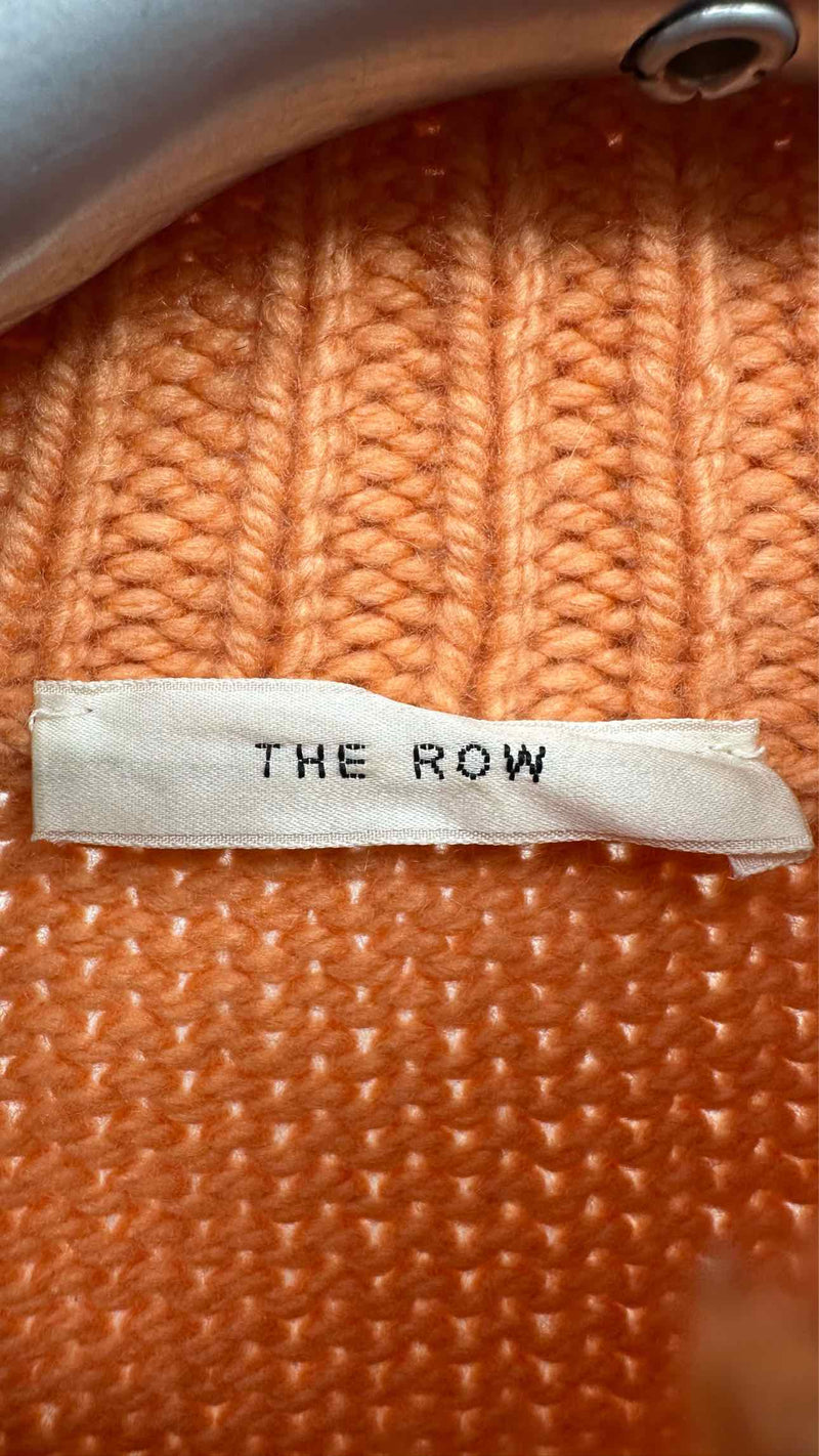 The Row Mock-neck Cropped Sweater