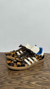 Wales Bonner X Adidas Pony Leopard Sneakers