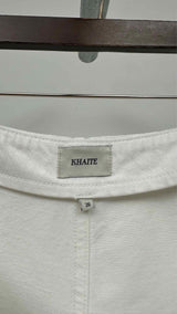 Khaite Renta Wide Denim Skirt