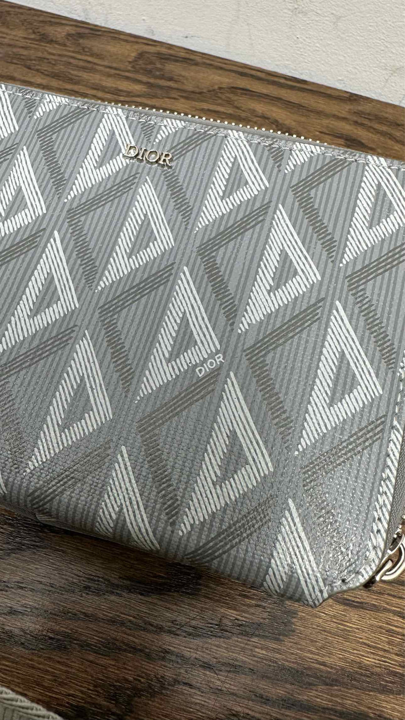 Dior Coated-canvas CD Diamon Messenger Bag